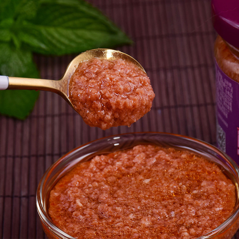 大连特产圣冈南极磷虾虾酱海鲜拌饭佐餐酱下虾酱