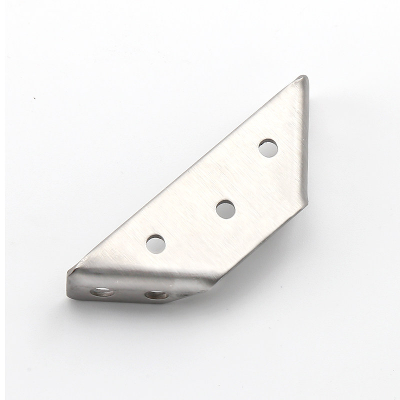 不锈钢万能角码三角连接固定器直角加固五金配件支架层板拖