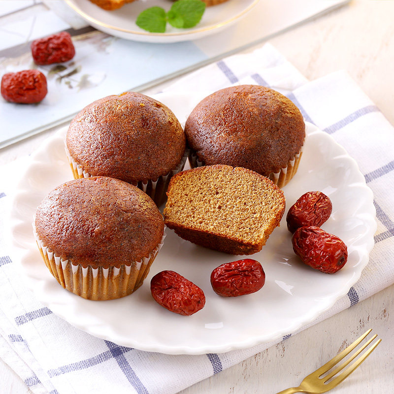 枣泥蛋糕老北京枣糕红糖发糕红枣正宗面包整箱西式糕点