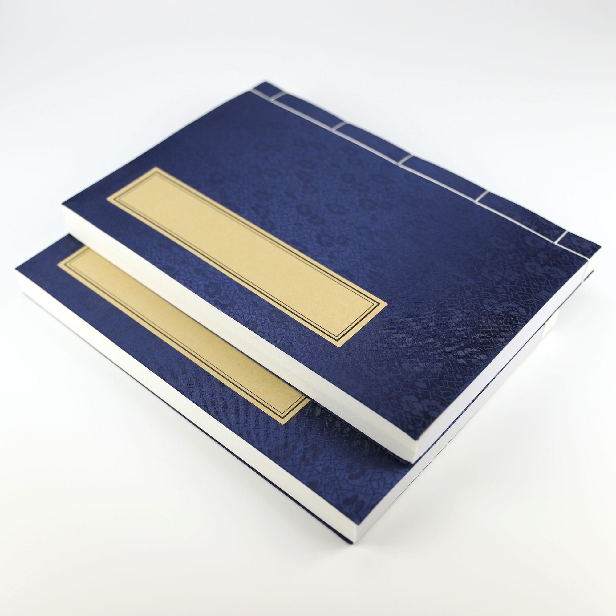 素放斋 家谱族谱空白宣纸精装本 珍藏仿古空白线装书 手写复古家谱