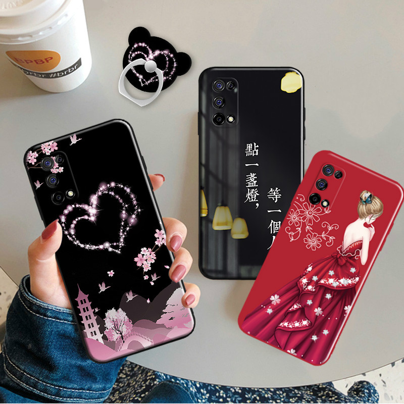 OPPO手机壳,oppo手机壳大全图片 k7x手机壳5g版镜头全包oppok7x硅胶软壳perm00磨砂relame真我v5