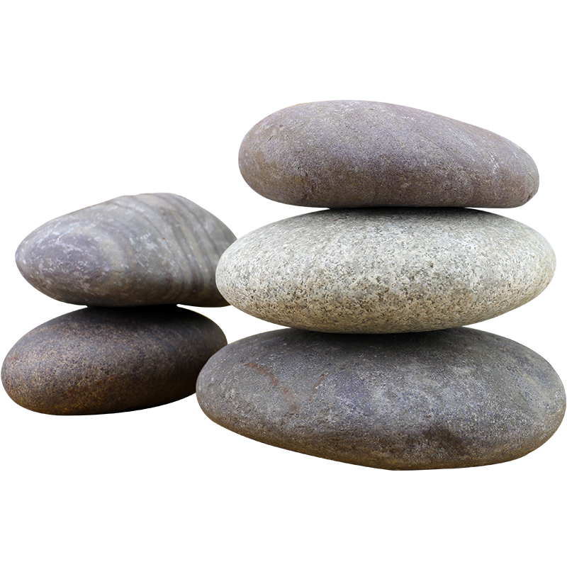 庭院大块石大块溪流摆件河天然造景鹅卵石鱼缸石鱼缸其它园艺用品