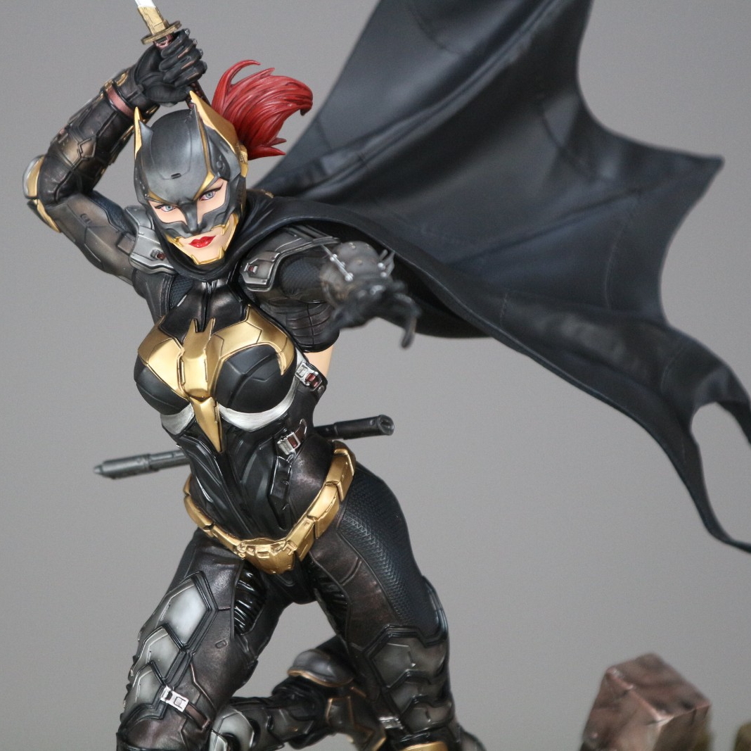 mon私人订制和风系列dc蝙蝠batgirl手办摆件手办