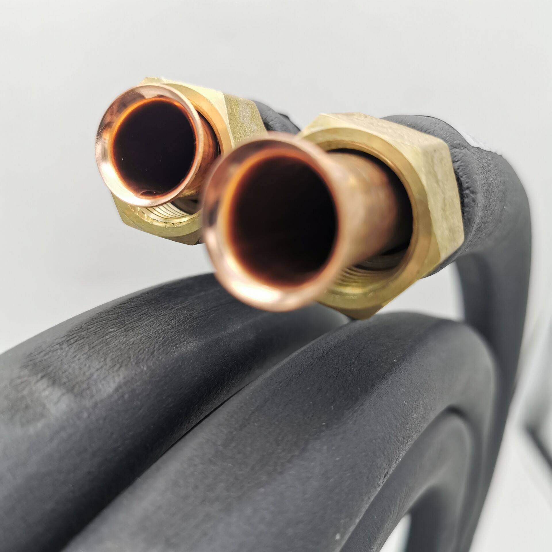 铜管空调加厚加长焊接连接管延长管子通用纯铜空调配件