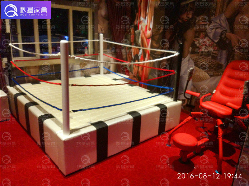 情趣宾馆电动多功能情侣双人水床上海主题酒店皮艺床