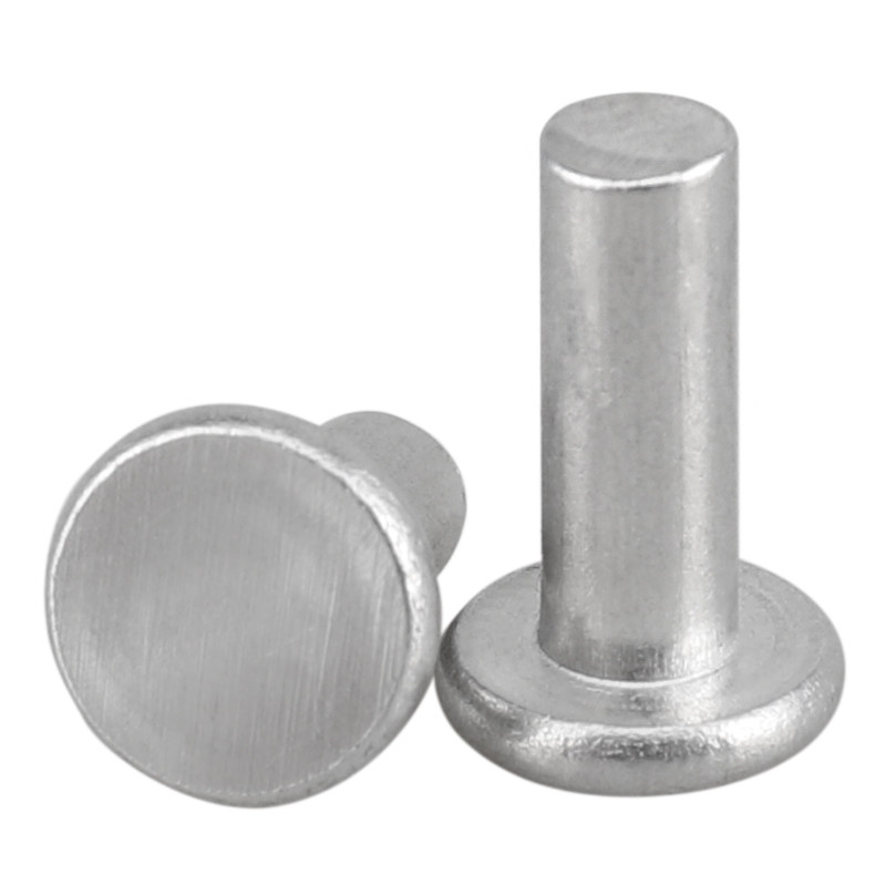 m2m3m4m5m6铝沉头平锥头实心交通交通标志标志牌沉头gb869标牌铆钉