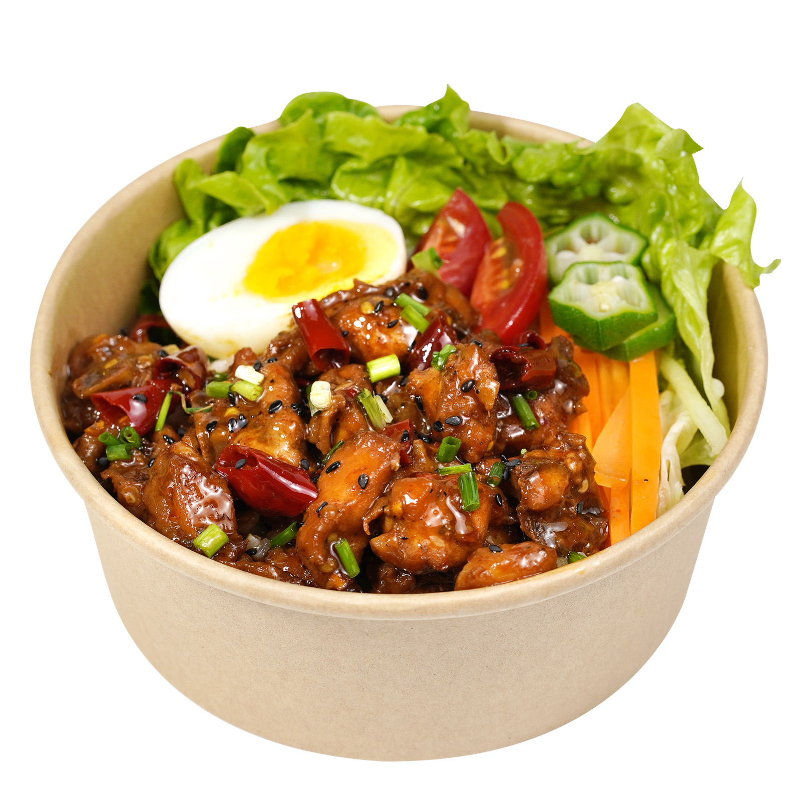 菜洋洋辣子鸡200g10包料理包 速冻中式快餐菜肴方便加热外卖快餐