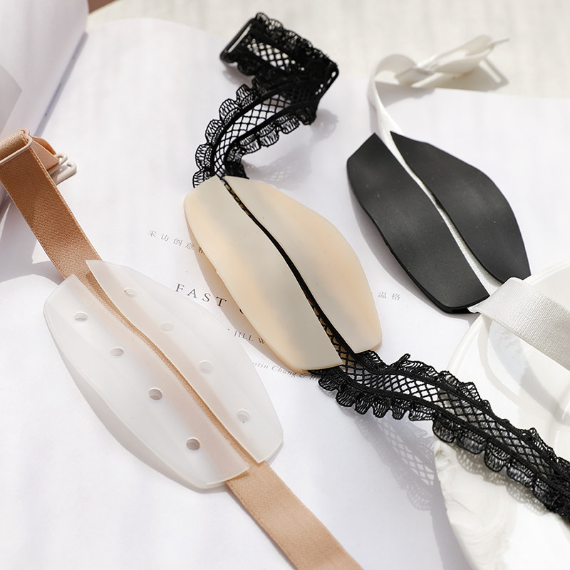 肩带硅胶防滑神器日本百搭内衣固定不滑胶垫肩带