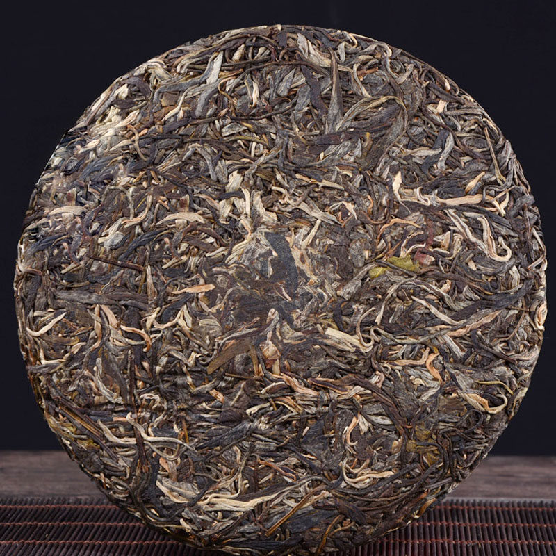 昆明饼生七子云南2019年海味357g茶饼普洱茶布朗普洱