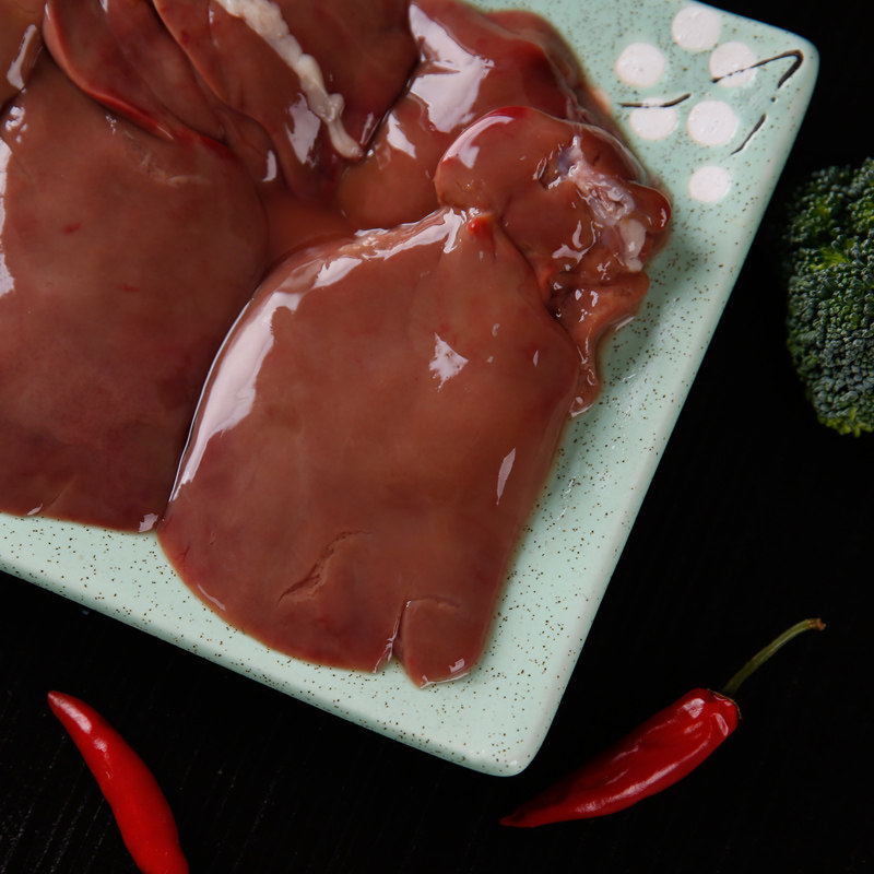 新鲜鸭肝生鸭肝冷冻速冻鸭肝鸭内脏下货心胗鸭肉鸭货