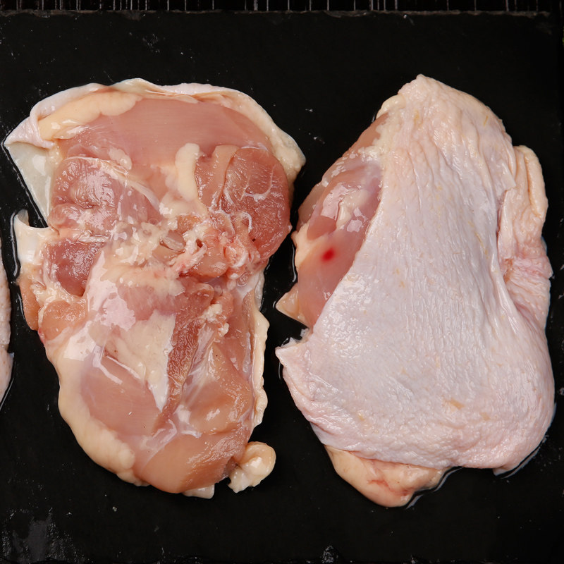 新鲜鸡扒肉乇乇肉汉堡肉带皮去鸡腿肉正腿肉生鸡肉