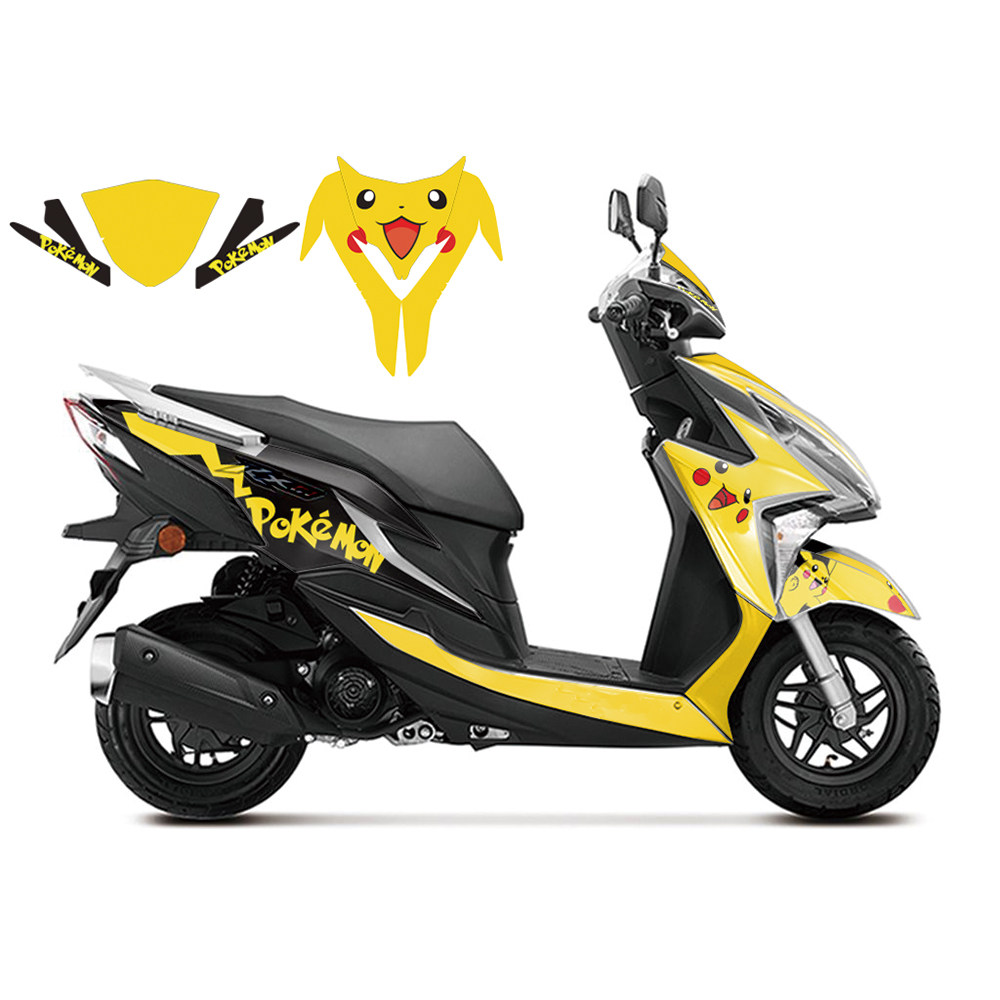 适用于裂行贴纸个性改装防水贴花车身改色保护膜贴纸