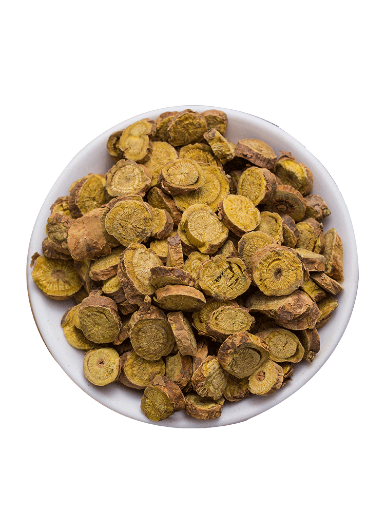 黄芩500g新货野生淡黄芩片茶1斤正品黄芩根茶非黄芩粉中药材店铺