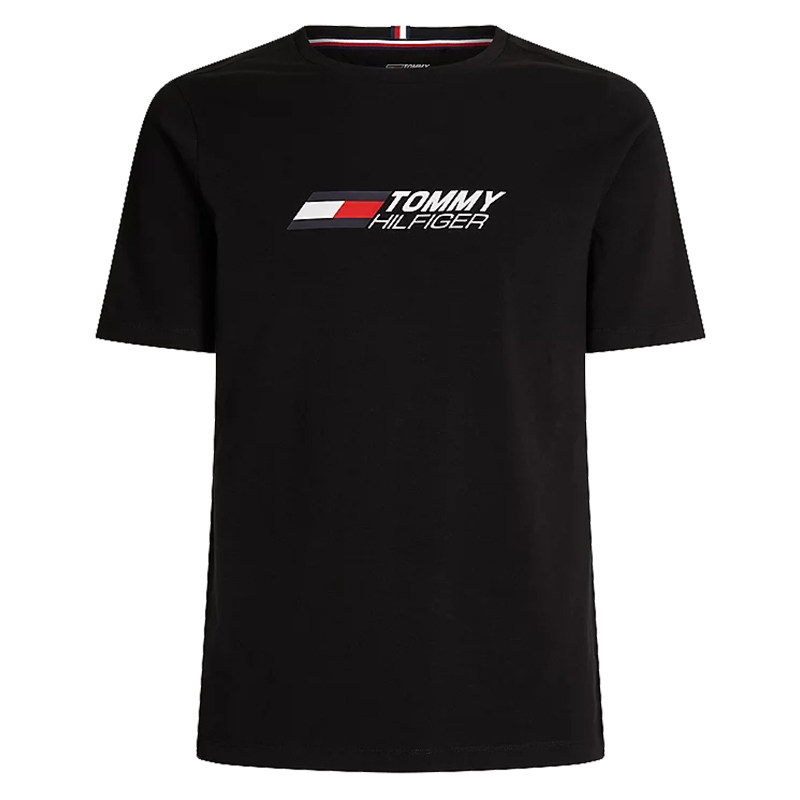 tommyhilfiger汤米希尔费格男撞色logo印花短袖mw0mw17282t恤