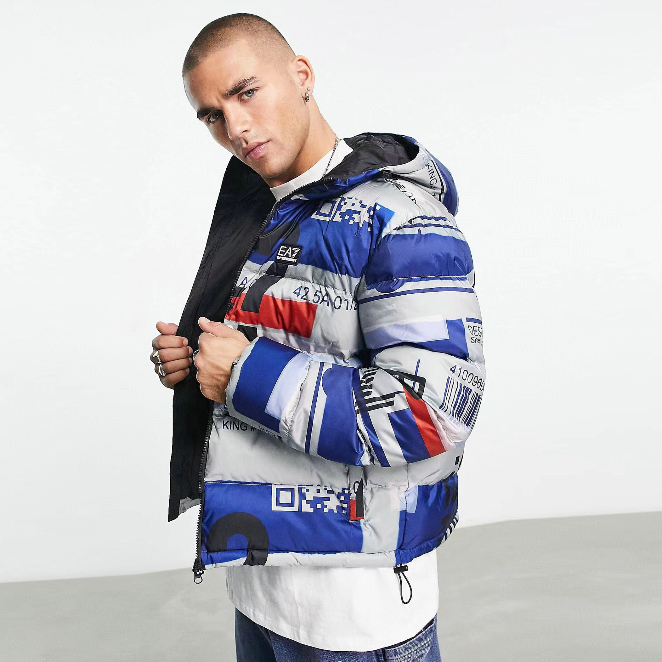 emporioarmaniea7阿玛尼时尚色加厚外套夹克6lpb05pn9fz夹克