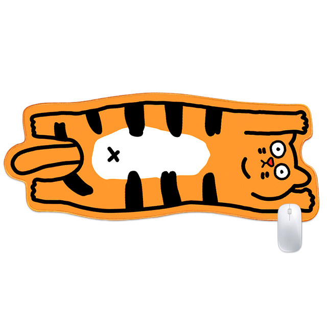 Cat anime mouse pad small girl art cute ins wind creative oversized personality creative game e-sports Cat anime mouse pad small girl art cute ins wind creative oversized personality creative game e-sports