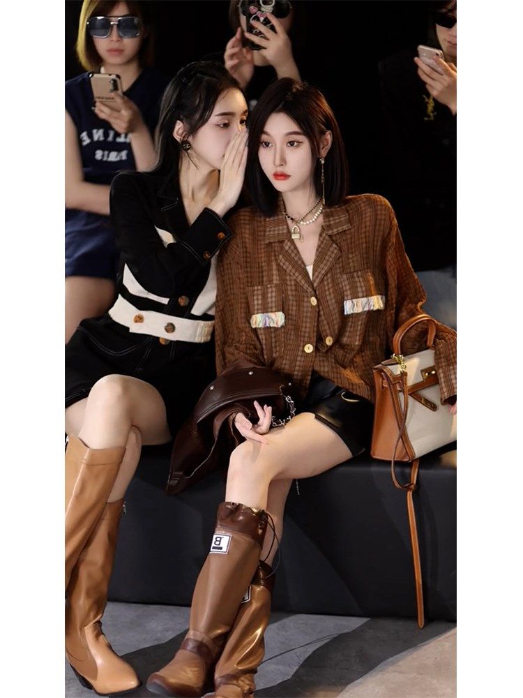 初秋秋季新款2022年女装休闲盐系炸街穿搭网红时尚套装