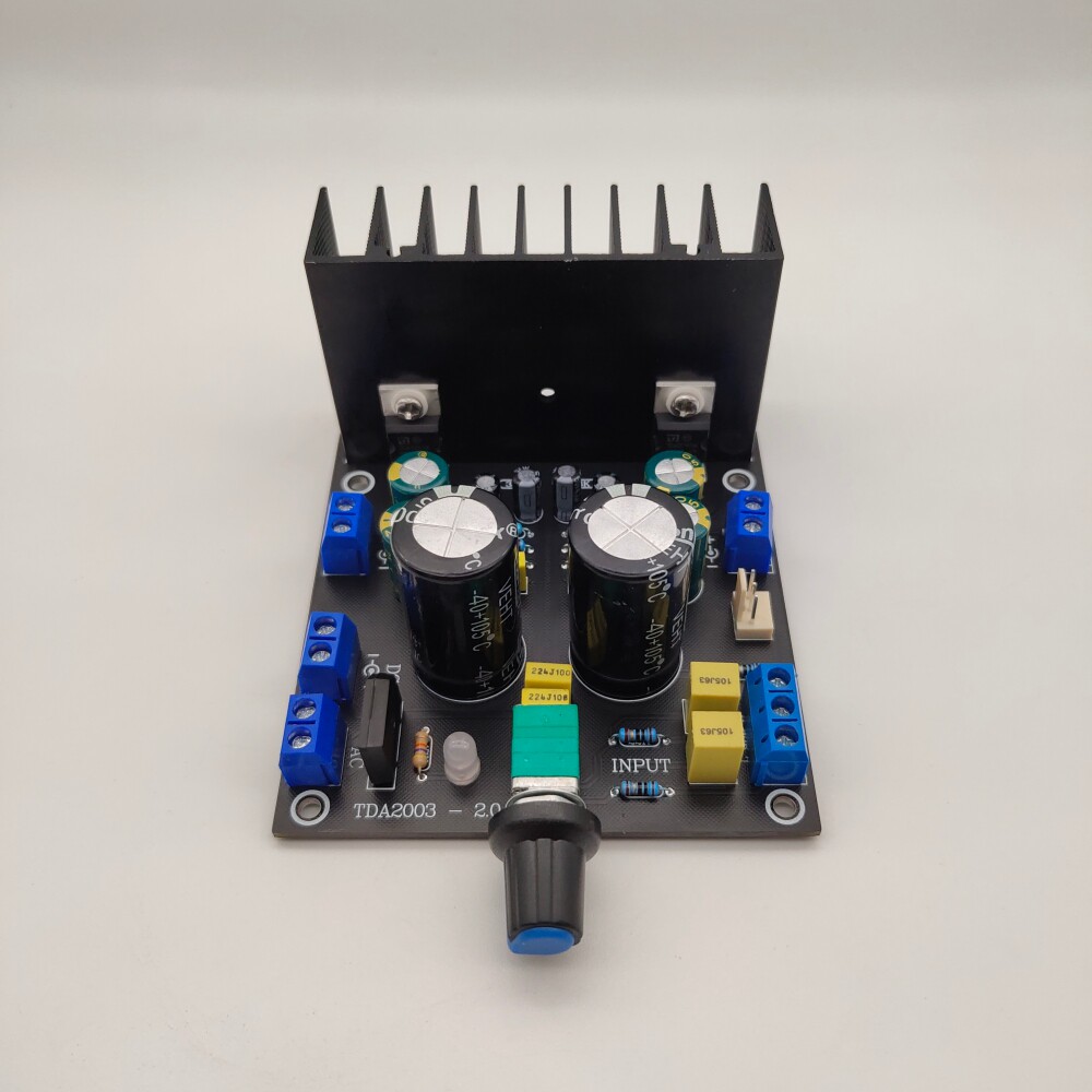 功放盛新新版tda2003开关中小功率20双声道立体声音频模块