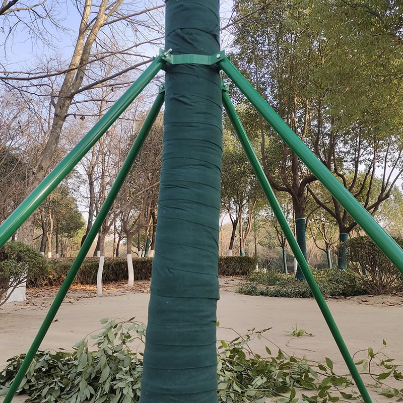 园林苗木防风支架树木支撑架树撑固定器镀锌钢管树支撑园艺支撑杆
