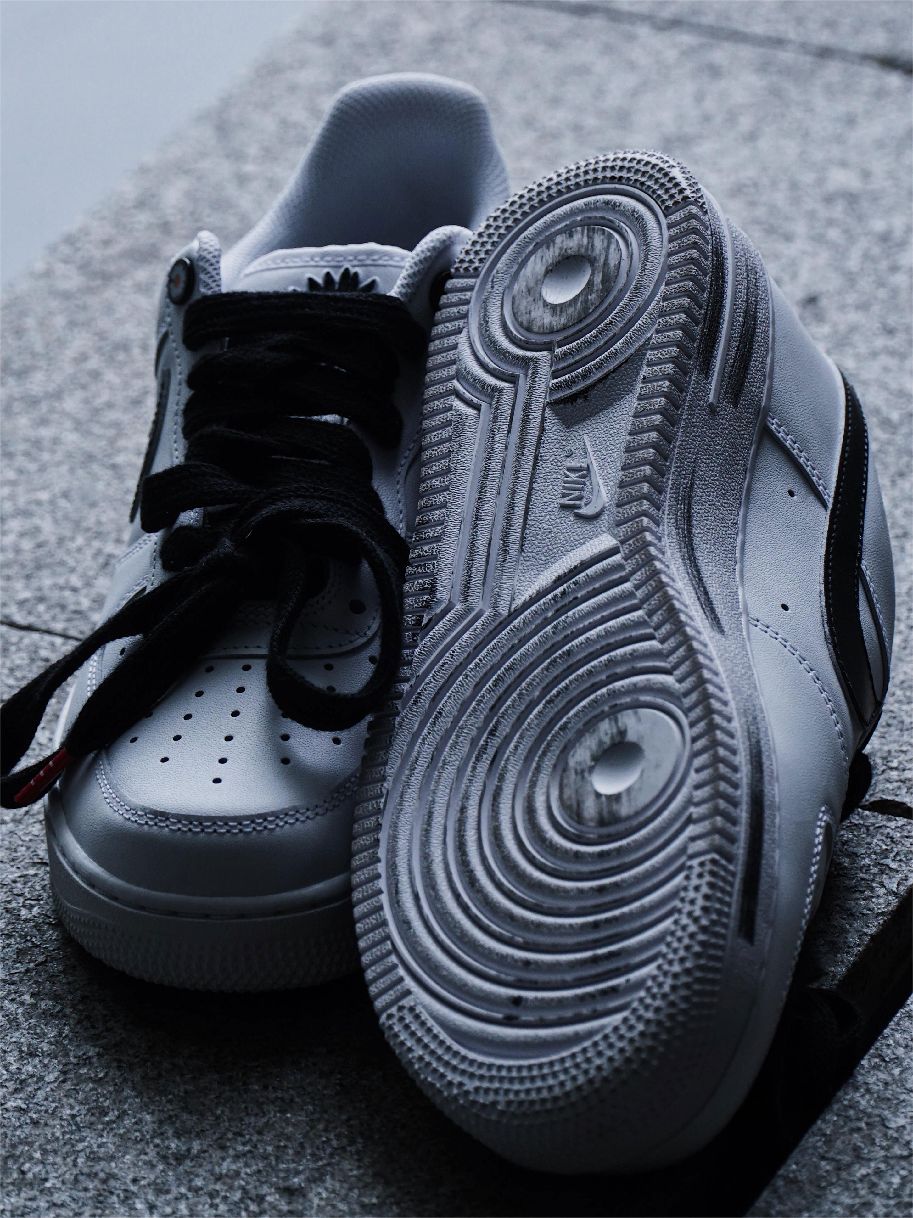 airforce1权志龙耐克af1小雏菊联名空军一号定制nike板鞋