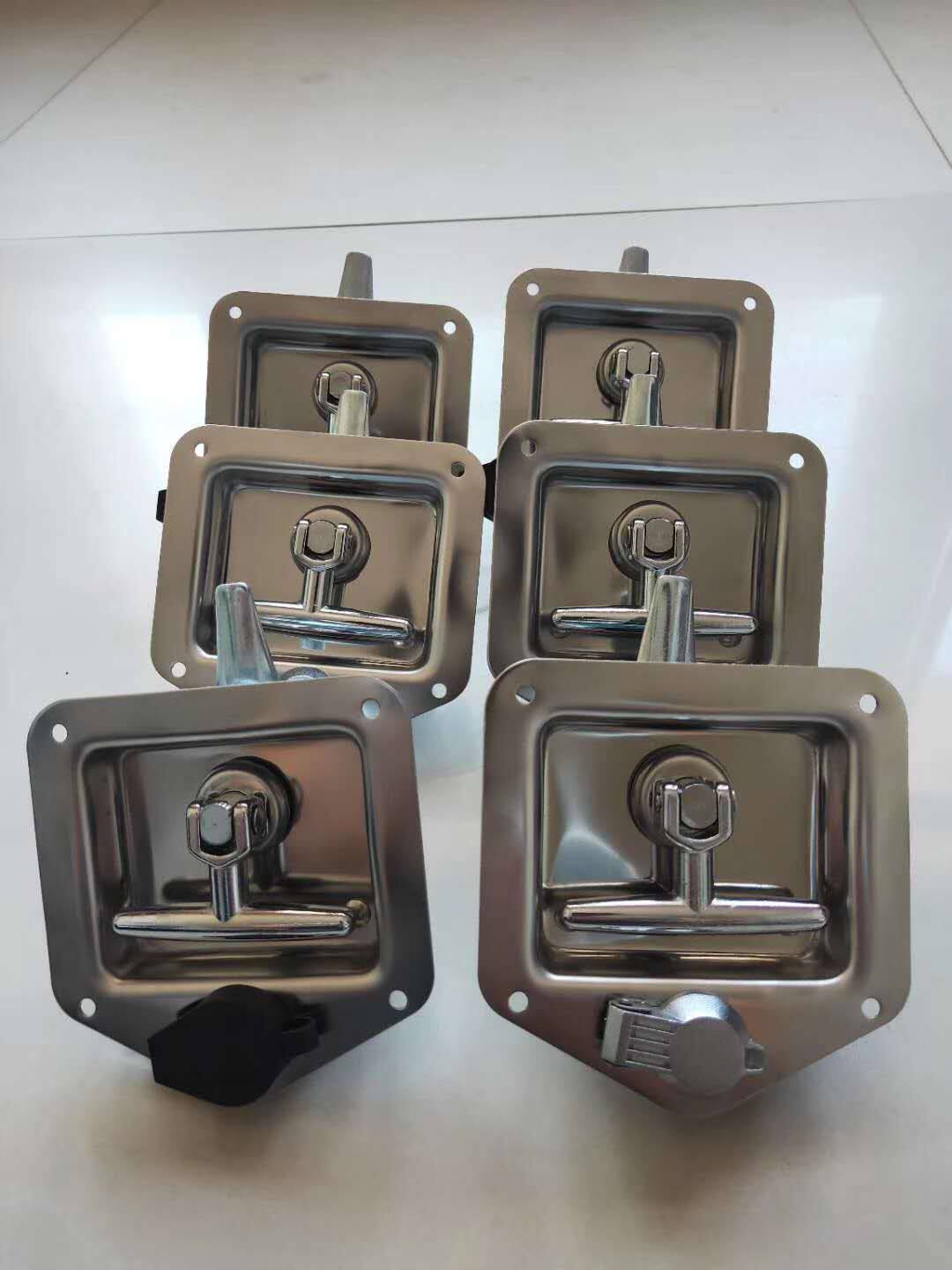 国标锁具货车工具箱暗锁锁柜门锁汽车配件钥匙锁国车门拉手