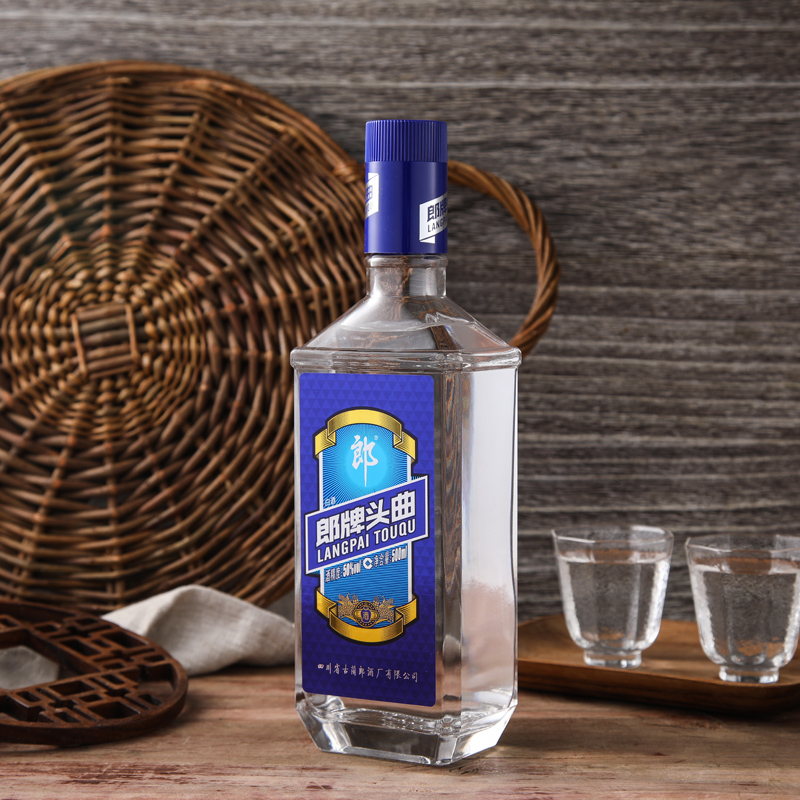 【官方授权】郎酒郎牌头曲酒(蓝标)50度500ml*6瓶整箱酒水自饮-mc母婴