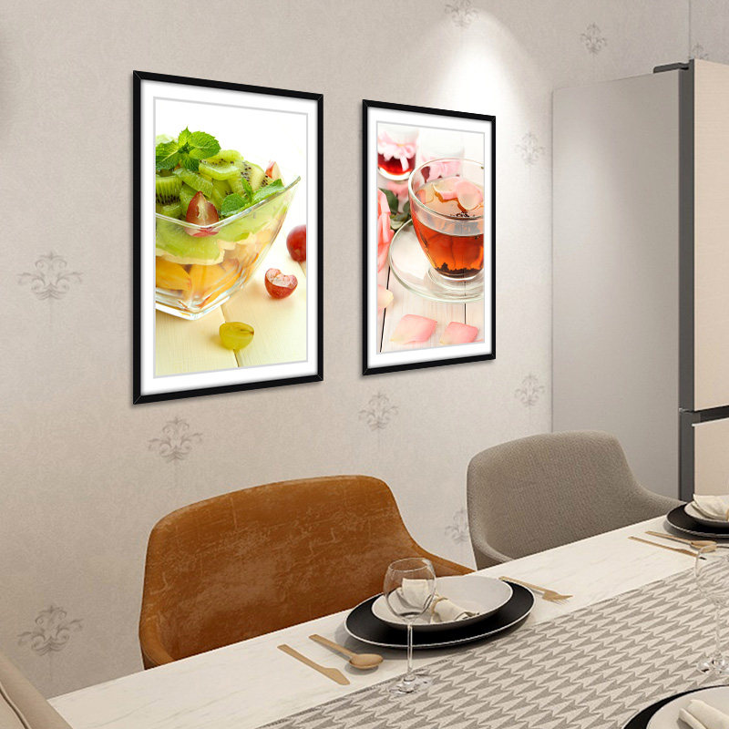 餐厅墙面装饰海报水果蔬菜贴纸厨房墙壁贴画墙贴