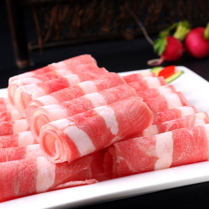 中澳和鑫肥牛一号肥牛肉卷片肥牛砖涮火锅麻辣烫食材7.