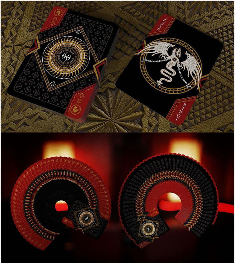 amor扑克lordz暗黑领主创意花切扑克牌进口魔术魔术道具