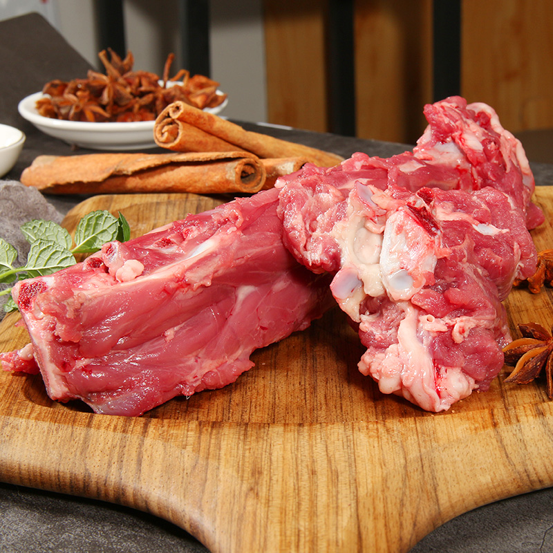 新鲜百嘎勒羊蝎子2斤内蒙羊肉脊骨带肉生鲜生羊肉