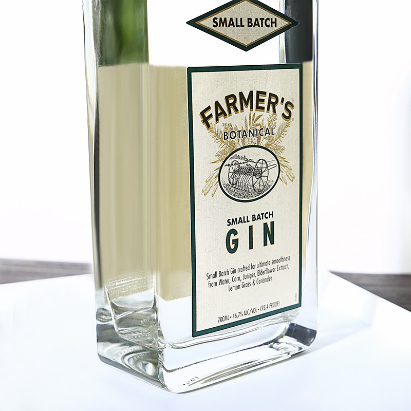 现货正品行货法慕小批批量植物金酒farmergin酒吧金酒