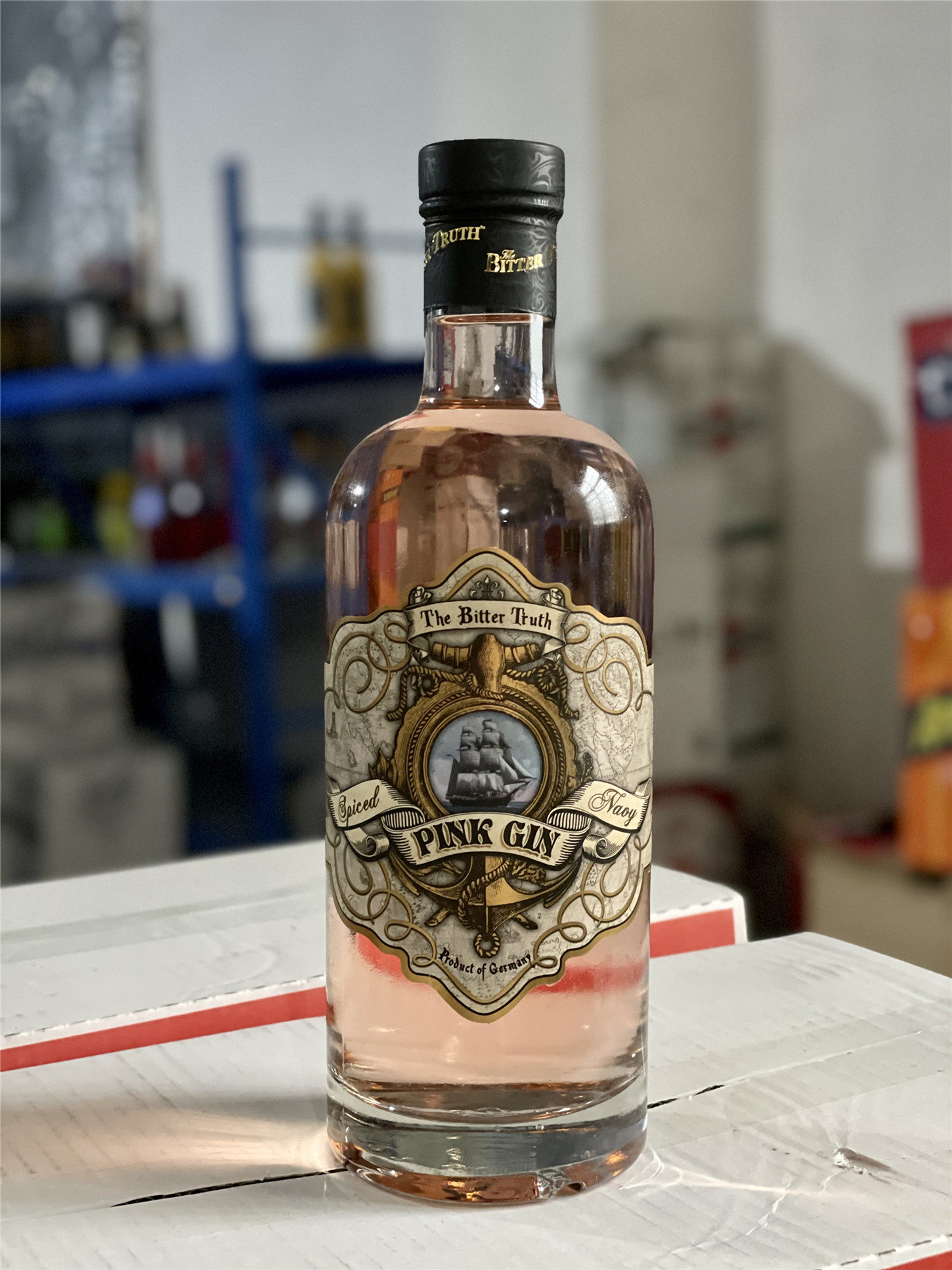 比特储斯粉色金酒配制酒pinkgin力娇鸡尾酒基酒力娇酒