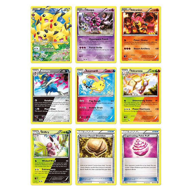 宠物小精灵宝可梦324张卡牌英文pokemon增效cards日月神奇宝贝桌游