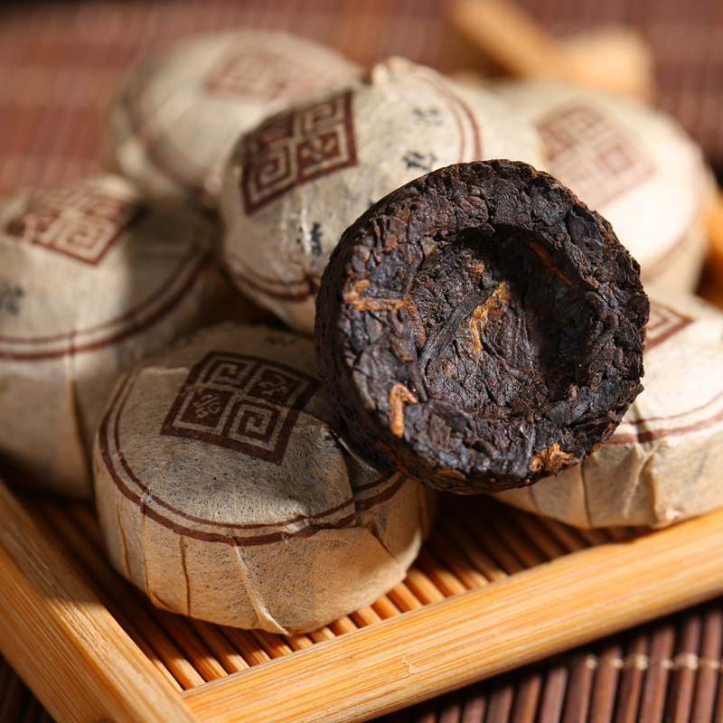 邹记普洱茶清逸迷你mini沱熟散装称重500克大分普洱