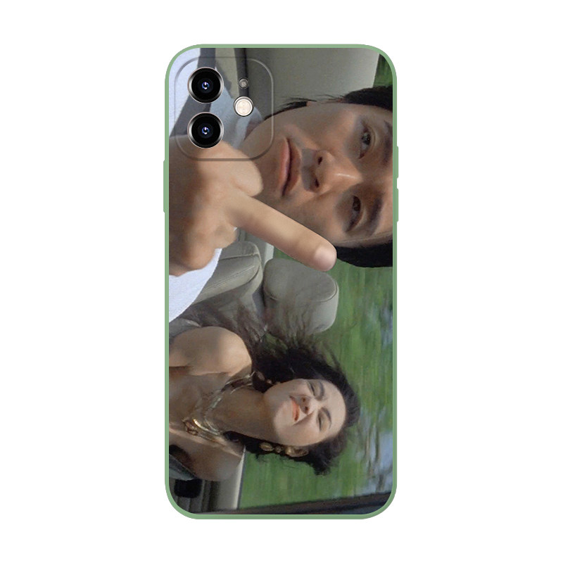 港风经典周星驰霸气手势fk适用iphone12promax手机手机保护套