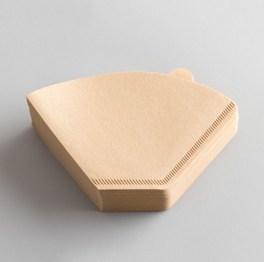 滤纸cafedekona日本扇形咖啡过滤美式咖啡机手冲咖啡滤纸