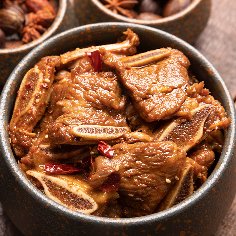 牛仔零食肉类麻辣真空牛排冷吃包邮3袋全店牛肉类