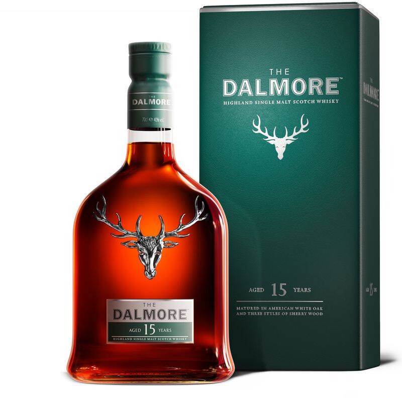 dalmore/大摩15年苏格兰单一麦芽威士忌700ml单瓶装