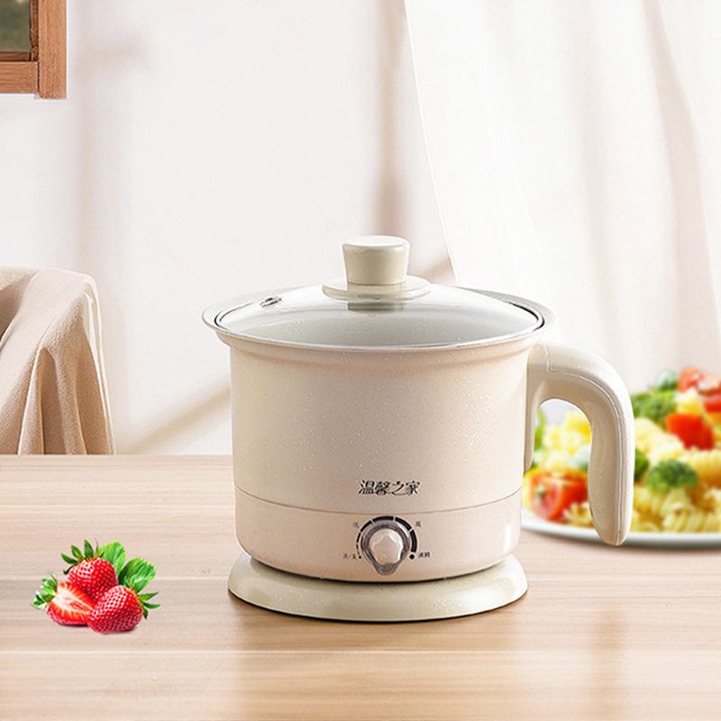 电煮锅迷你多功能学生宿舍小锅煮面电火锅 泡面电锅电热锅1-2 人