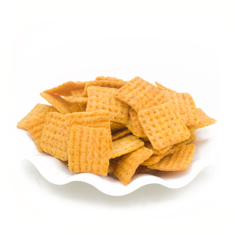 散装5斤大包包装整箱老式怀旧麻辣锅巴休闲膨化食品