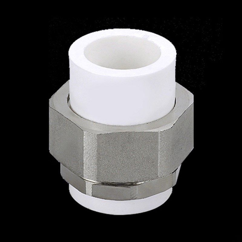 活接ppr双头热熔铜铁双4分d6ppr水管管件其他管件