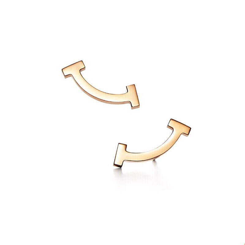 直营蒂芙尼tiffanyco18k微笑笑脸耳钉礼物36667273耳环耳钉