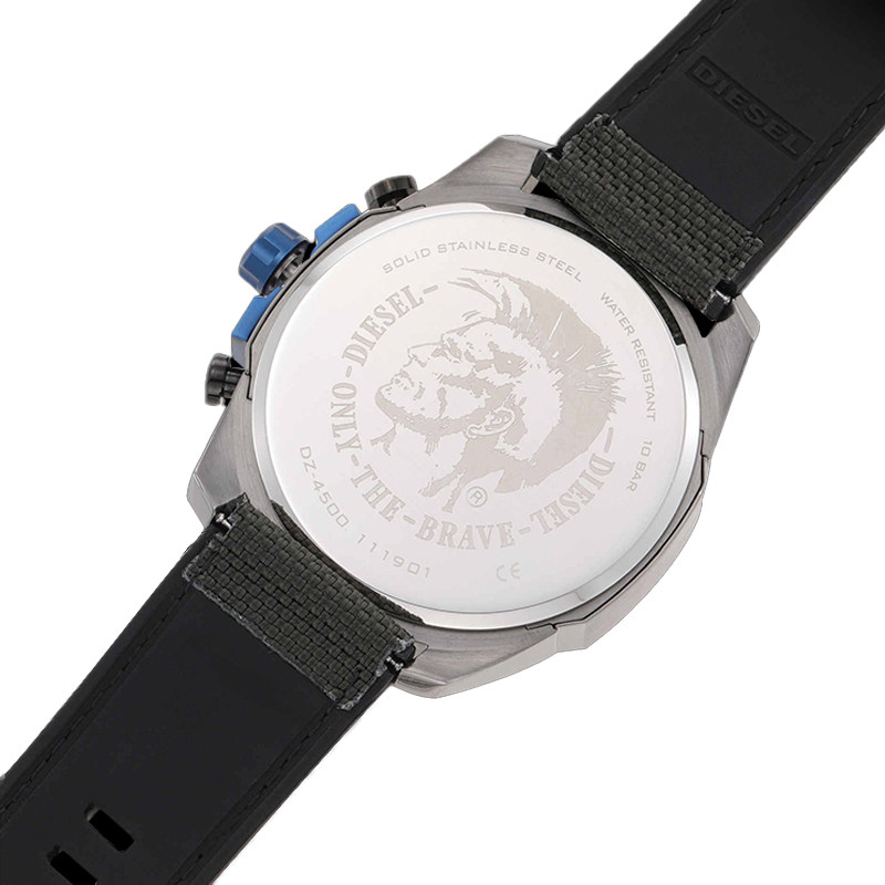 自营迪赛diesel手表megachief系列三眼计时石英欧美腕表