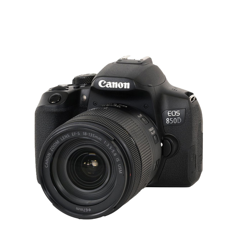 自营canon佳能eos850d18-135mmusm数码单反相机套机专业数码单反