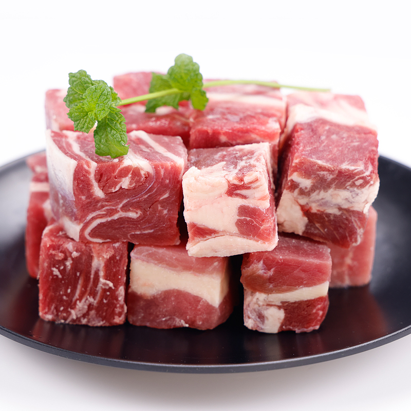 牛肉直营原切牛腩块澳洲谷饲冷冻安格格斯粒牛牛腩