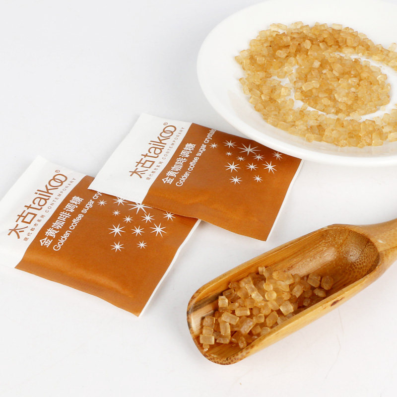 太古咖啡黄糖包 纯正金黄咖啡调糖 咖啡好伴侣 咖啡用糖5gx50包