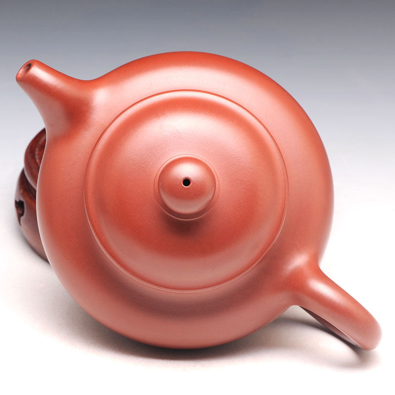 壶天福地陈正初玫瑰红紫砂壶名家全纯高档泡茶茶壶仿古茶壶