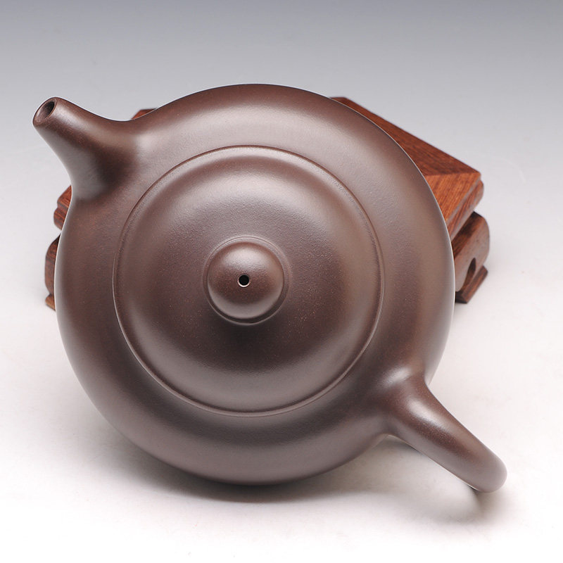 陈正初 原矿紫泥紫砂壶国家大师级茶壶全纯手工仿古壶收藏 300cc