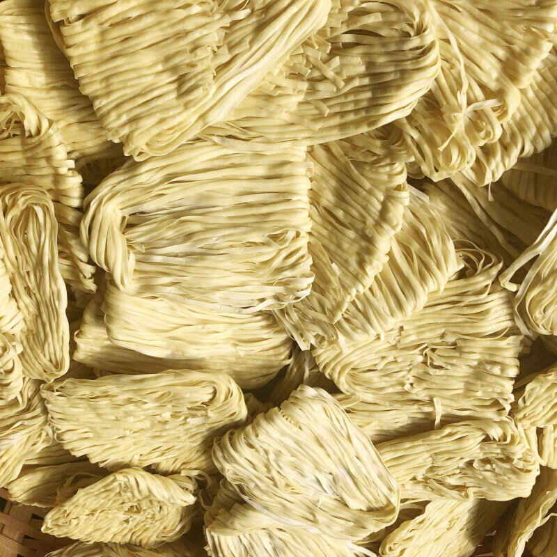 宁波特产樟村切面章溪人家手工盘面碱水水面其它