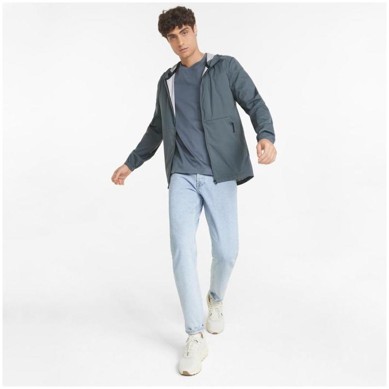 puma 彪马男子夹克外套porschelogo连帽薄款 防风运动款 正品 533832